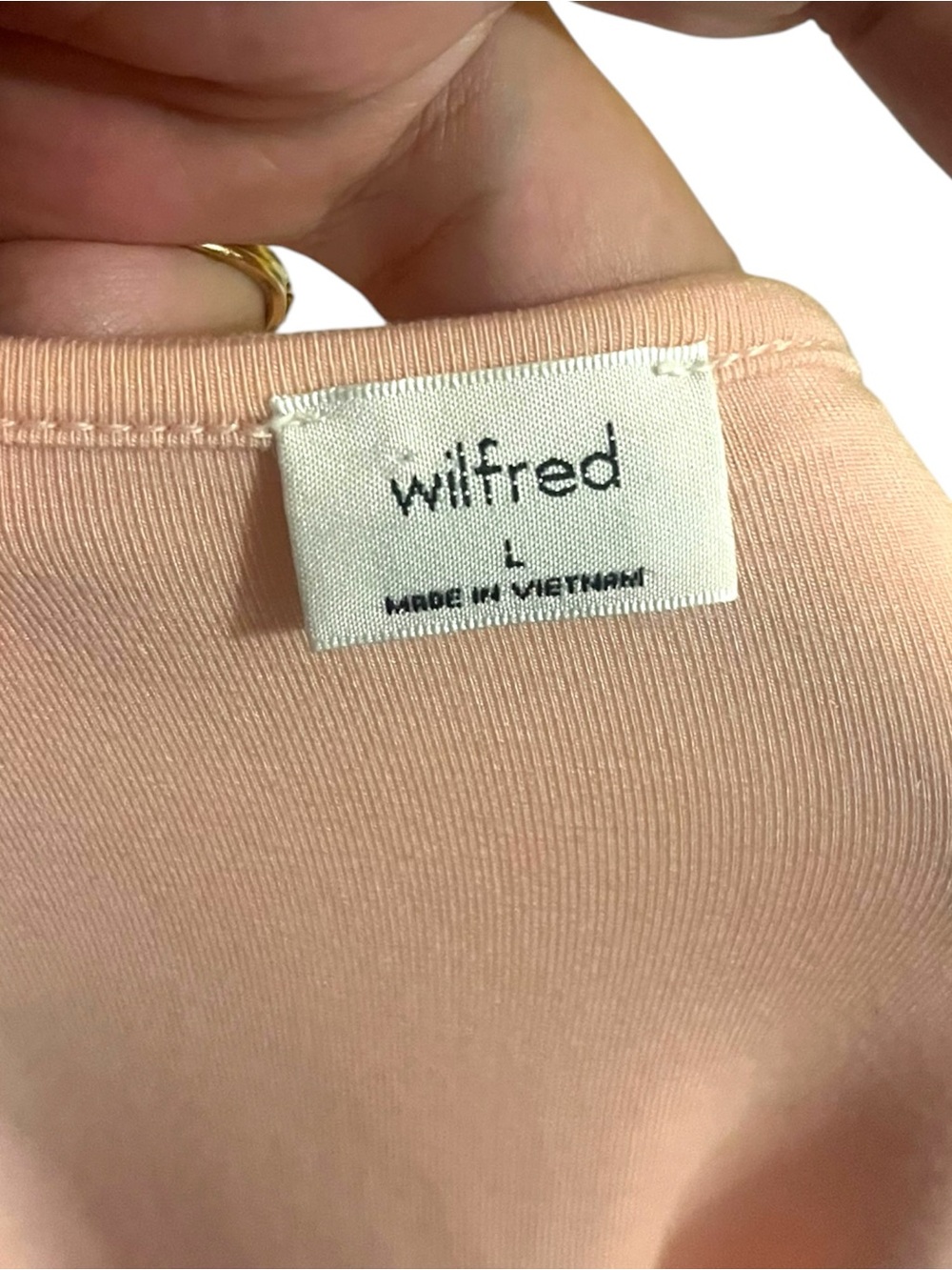 Aritzia Wilfred Market Midi Pink Dress - Picture 5 of 7